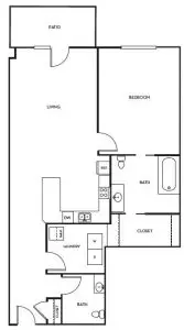 Apartment ROOSEVELT Floor Plan