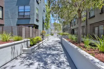 Metro at Showplace Square Apartment Building Exterior