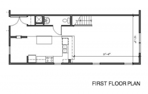 New York City First Level Floor Plan