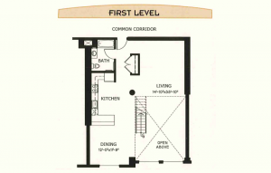 Pacific First Level Floor Plan