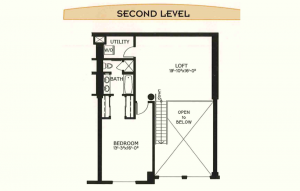 Pacific Second Level Floor Plan