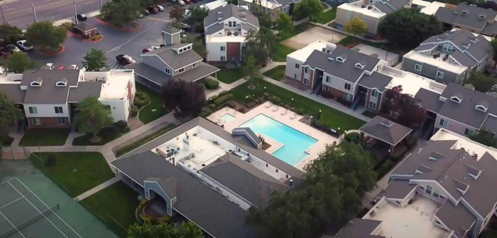 Sun River Apartments Aerial View