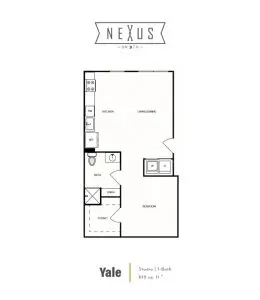 Apartment Yale Floor plan