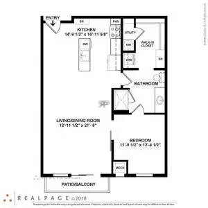 Apartment Pioneer Floor plan