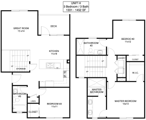 selo UNIT H floor plan