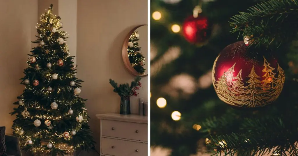 apartment christmas tree