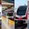 Clipper card and South Bay transit services including BART, Caltrain, and VTA light rail.