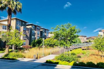 Fruitdale Station Apartments Outdoor Walkway