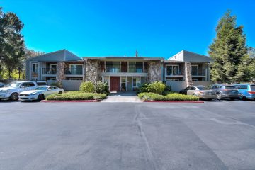 Apricot Pit Apartments Parking Lot & Buildings