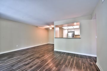 Living Room, Dining Room, and Kitchen