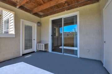 Forge Homestead Apartment Unit Patio