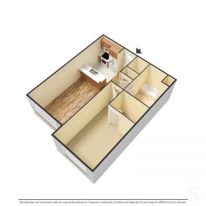 Apartment Castor Floor Plan