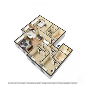 Apartment Muscavado Floor Plan