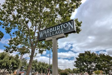 Warburton Village Front Entrance Sign