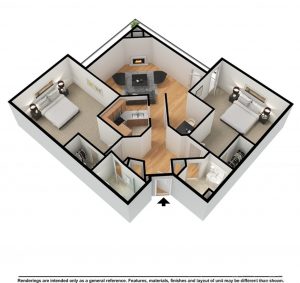 Apartment Unit Floorplan
