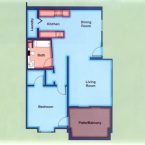 Apartment A1-A2 Floor Plan