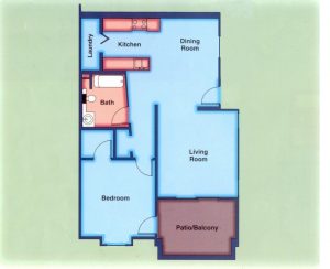 Apartment A1-A2 Floor Plan