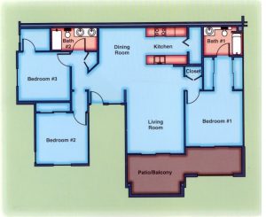 Apartment C Floor Plan