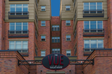 The Vue at Sugar House Crossing Entrance Exterior View