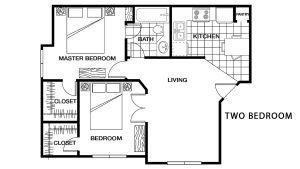 Two Bedroom FloorPlan