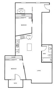 Apartment HUDSON Floor Plan