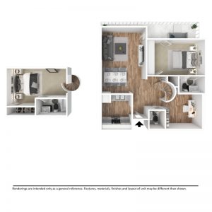 The Podium Apartments - Apartment Unit Floorplan J