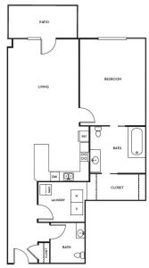 Apartment ROOSEVELT Floor Plan