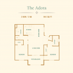 Apartment The Adora Floor Plan