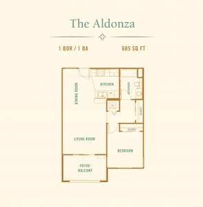 Apartment The Aldonza Floor Plan