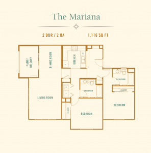 Apartment The Mariana Floor Plan