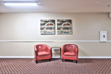 Cezanne Apartments Lobby Seating