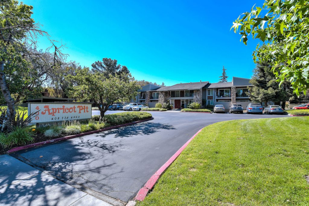 Apricot Pit Apartments Front Entrance