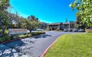 Apricot Pit Apartments Front Entrance