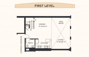 Empire First Level Floor Plan