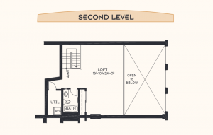 Empire Second Level Floor Plan