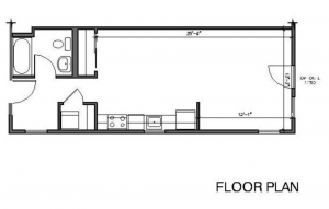 Houston Studio Floorplan