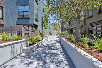 Metro at Showplace Square Apartment Building Exterior