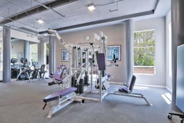 Stevens Creek Villas Fitness Center Gym Equipment