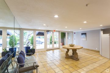 Villa Doheny Apartments Front Lobby