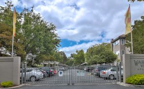 Warburton Village Apartments Gated Entrance