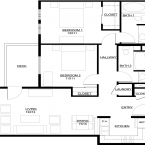 Apartment Crescent Floor Plan