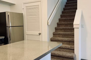 Kitchen Counter & Staircase