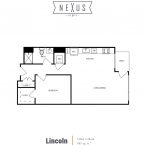 Apartment Lincoln Floor plan