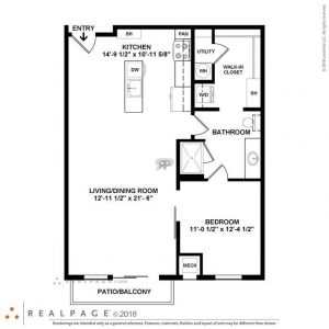 Apartment Pioneer Floor plan