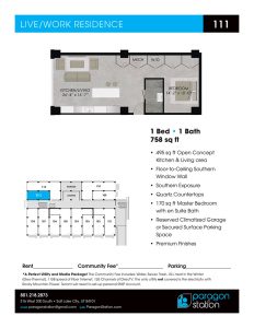 Apartment 111 Floor plan