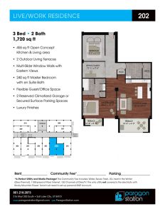 Apartment 202 Floor plan