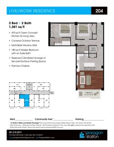 Apartment 204 Floor plan