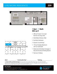 Apartment 209 Floor plan