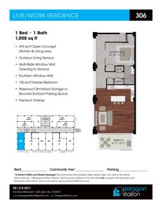 Apartment 306 Floor plan