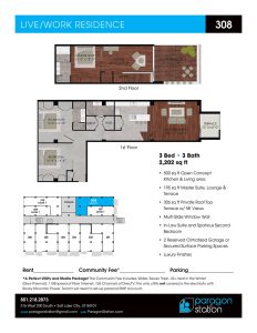Apartment 308 Floor plan